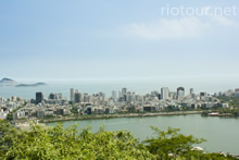 Ipanema seen from Catacumba Park